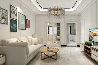 安康现代风格-客厅